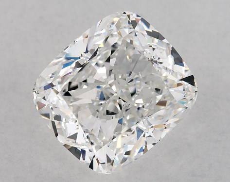 GIA 3.01 Carat F-VS1 Very Good Cut Cushion Modified Diamond